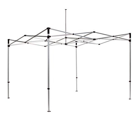 20' × 10' Canopy Tent with Aluminum Frame & Carry Bag – 420D Oxford Polyester Shelter, White