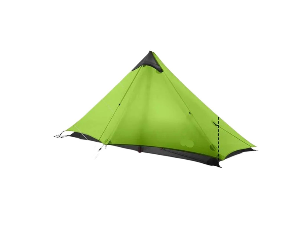 Ultralight 1-Person Camping Tent – 20D Waterproof 3-4 Season Shelter