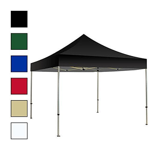 20' × 10' Canopy Tent with Aluminum Frame & Carry Bag – 420D Oxford Polyester Shelter, White