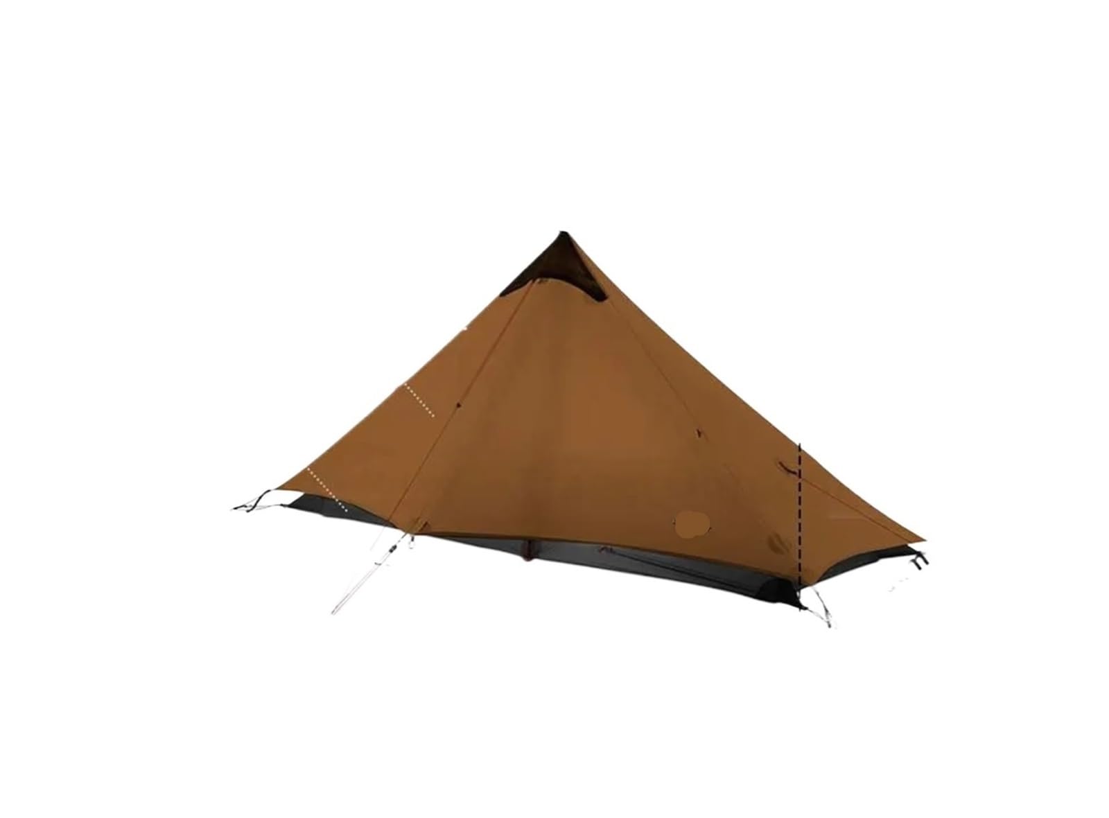 Ultralight 1-Person Camping Tent – 20D Waterproof 3-4 Season Shelter