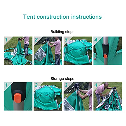 5–8 Person Pop-Up Camping Tent – Portable Sun Shelter for Outdoor & Beach Use