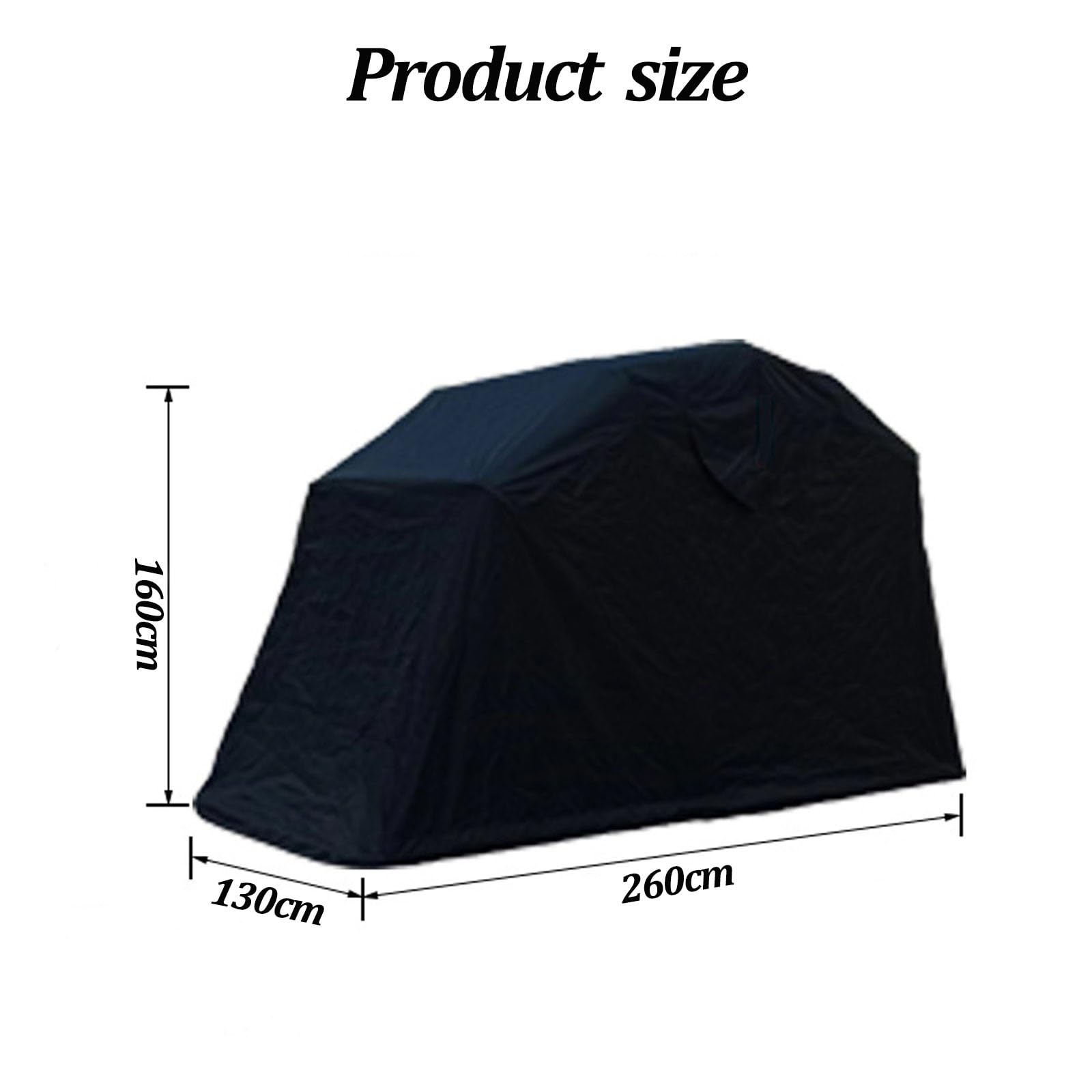 Automatic Motorcycle Storage Shelter – Heavy-Duty Garage Tent with Galvanized Steel Frame & 600D Oxford Cover