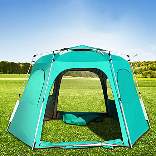 5–8 Person Pop-Up Camping Tent – Portable Sun Shelter for Outdoor & Beach Use