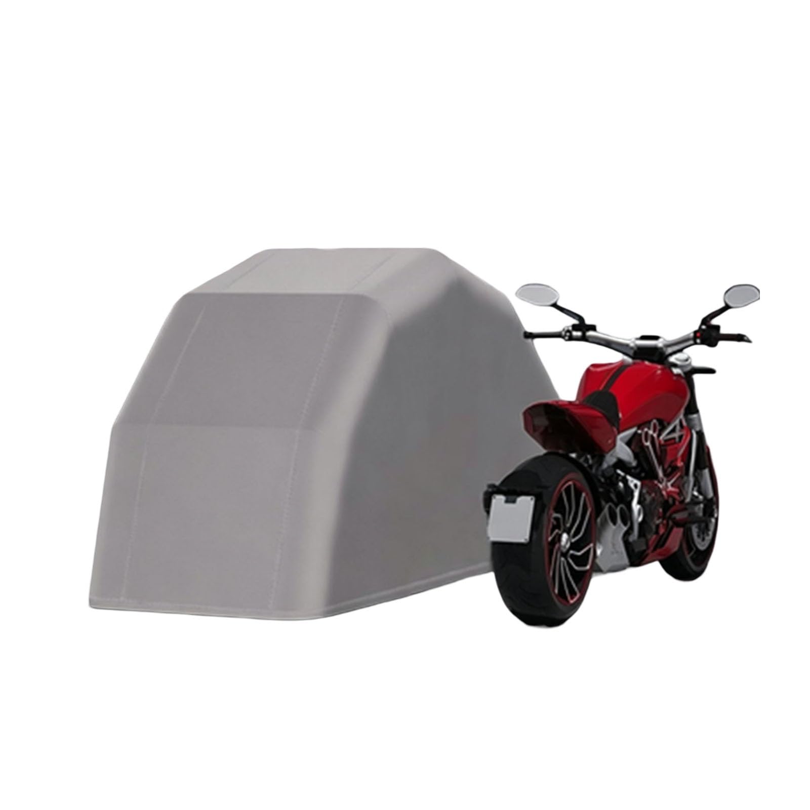 Automatic Motorcycle Storage Shelter – Heavy-Duty Garage Tent with Galvanized Steel Frame & 600D Oxford Cover