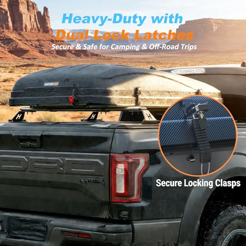 Hard Shell Rooftop Tent – 4-Season Waterproof Pop-Up Roof Tent for 2–3 People with Blackout Privacy Design