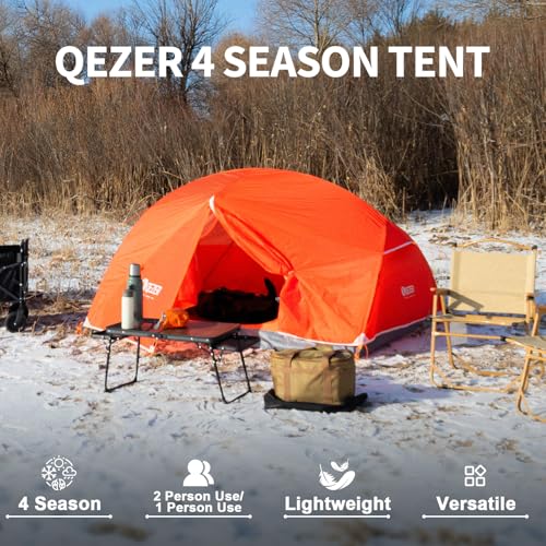 1–2 Person Camping Tent – Windproof Portable Shelter for Hiking, Backpacking & Travel