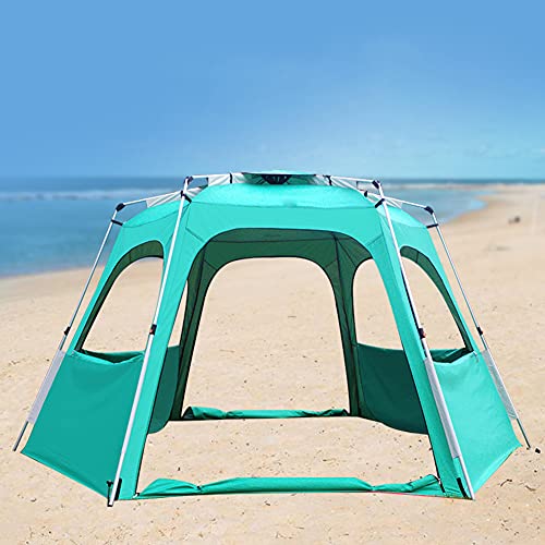 5–8 Person Pop-Up Camping Tent – Portable Sun Shelter for Outdoor & Beach Use