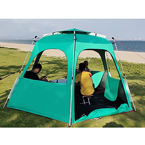 5–8 Person Pop-Up Camping Tent – Portable Sun Shelter for Outdoor & Beach Use