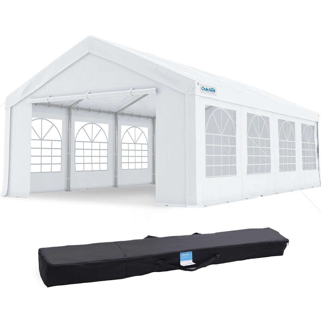 Heavy-Duty Party Canopy Tent – Outdoor Event Shelter for Weddings, BBQs & Gatherings with Storage Bags