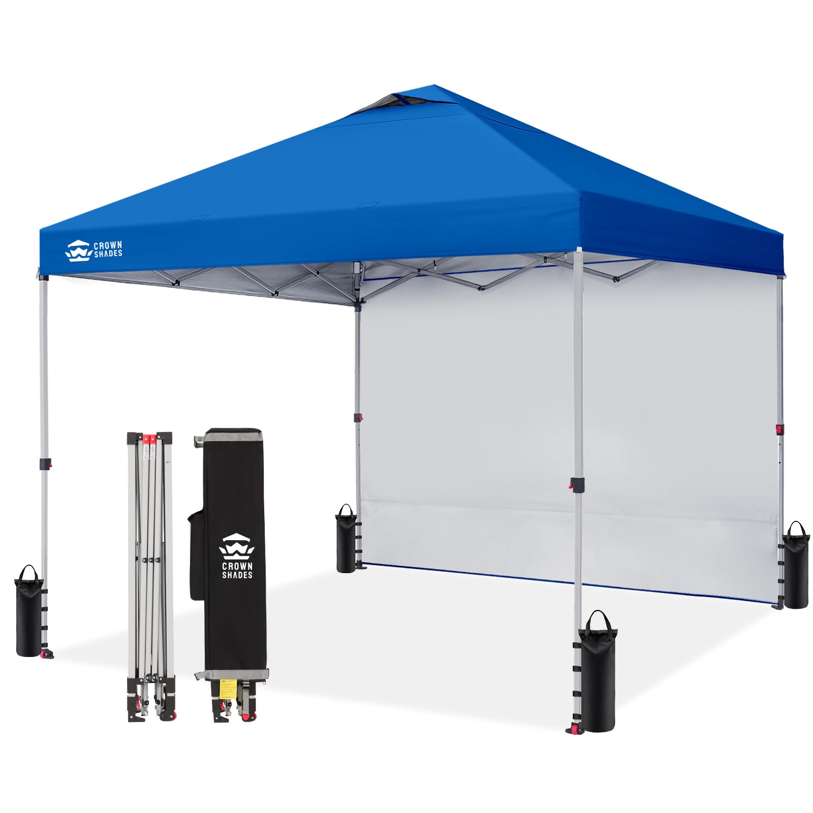 Pop-Up Canopy Tent with Sidewall – One-Push Outdoor Sun Shade for Events, Camping & Gatherings