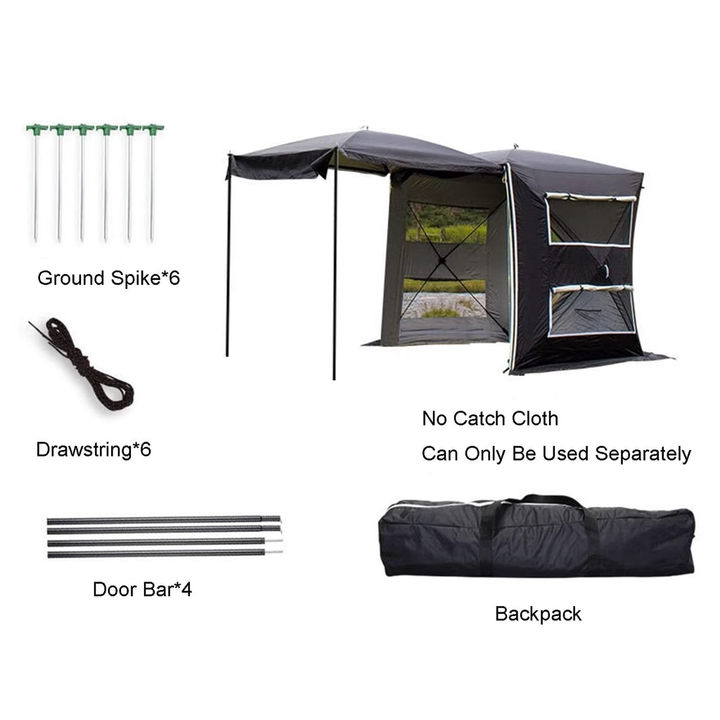 SUV Tailgate Awning Tent – Pop-Up Rear Hatch Shelter for Camping & Travel