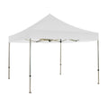 20' × 10' Canopy Tent with Aluminum Frame & Carry Bag – 420D Oxford Polyester Shelter, White