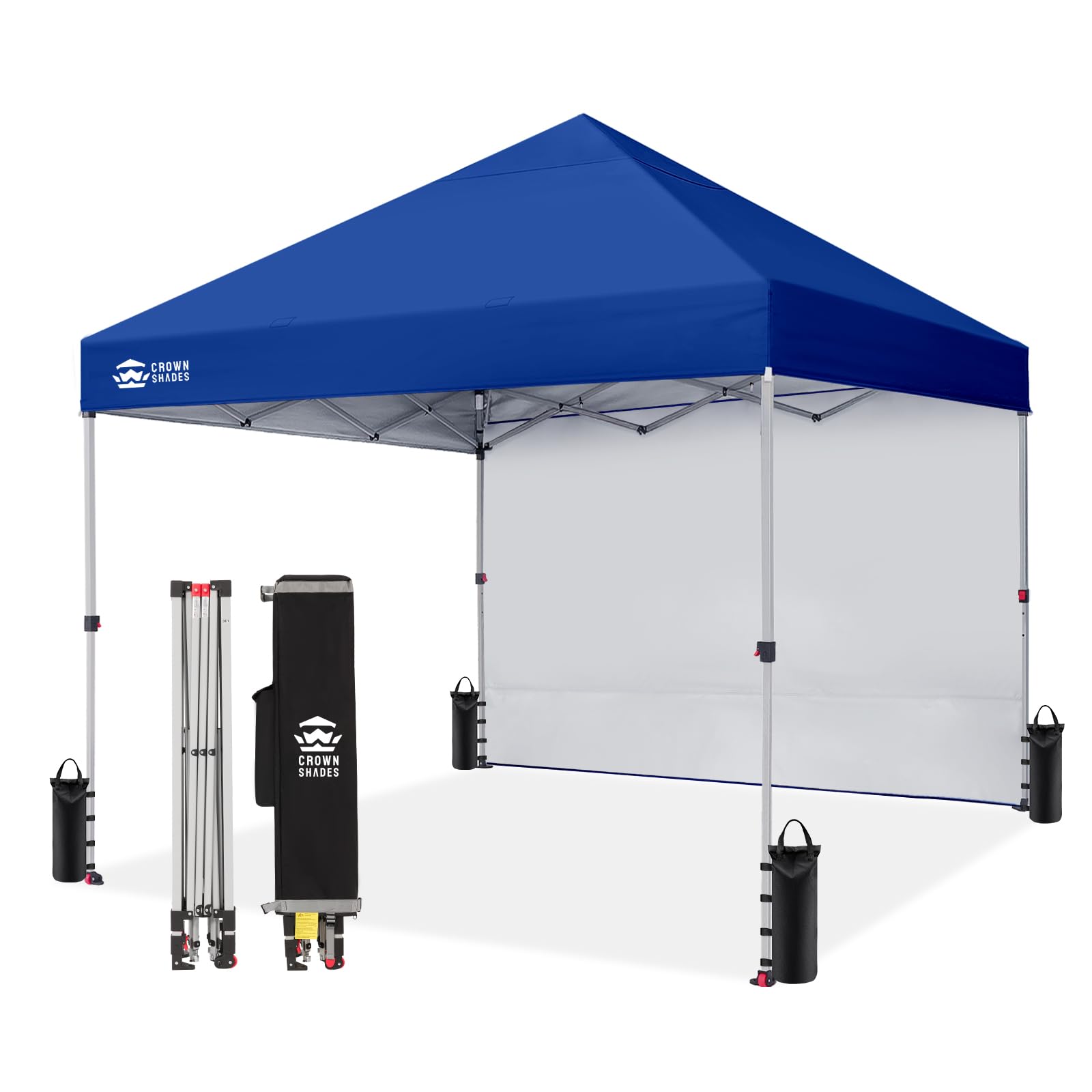Pop-Up Canopy Tent with Sidewall – One-Push Outdoor Sun Shade for Events, Camping & Gatherings