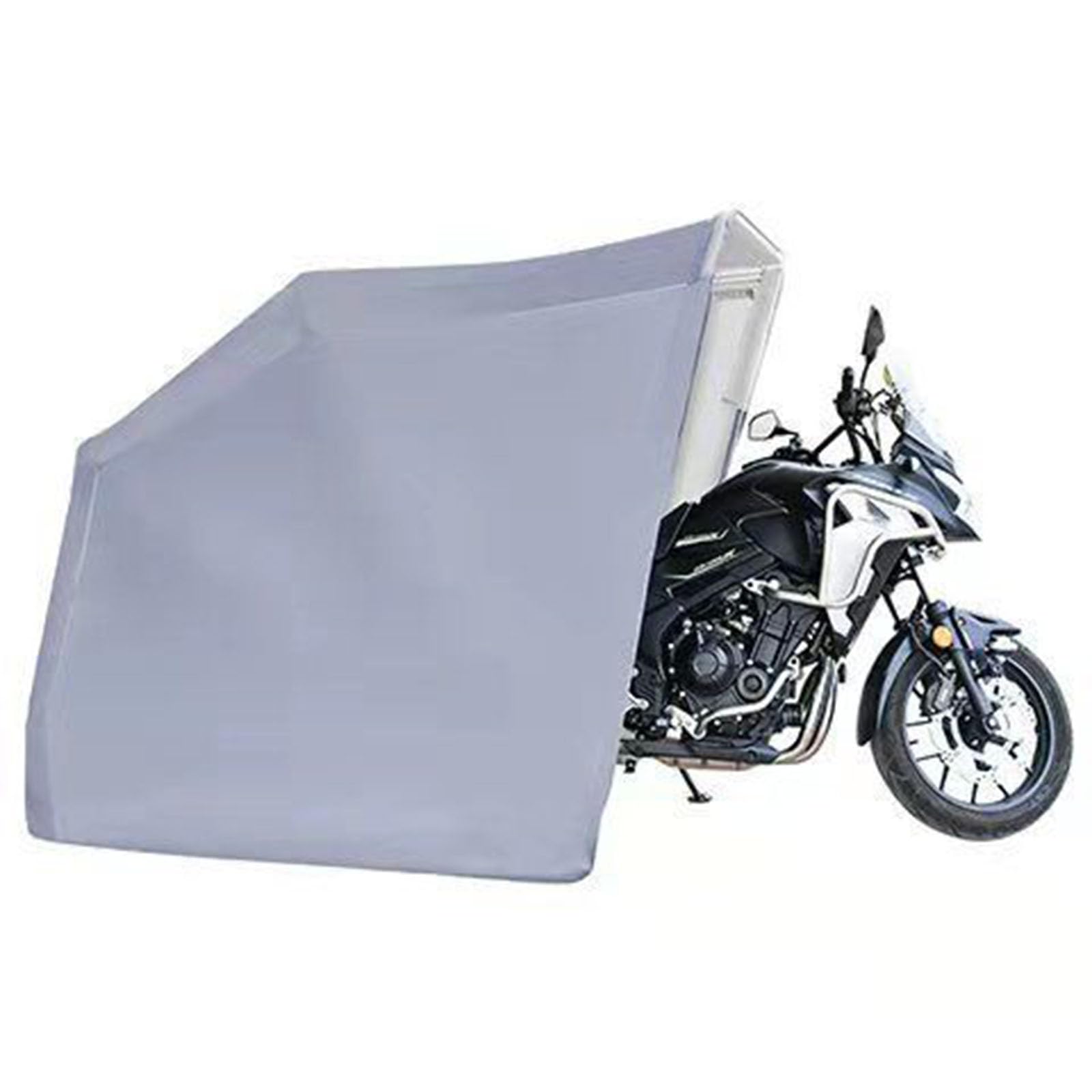 Automatic Remote-Control Motorcycle Shelter – Heavy-Duty Outdoor Storage Garage Cover