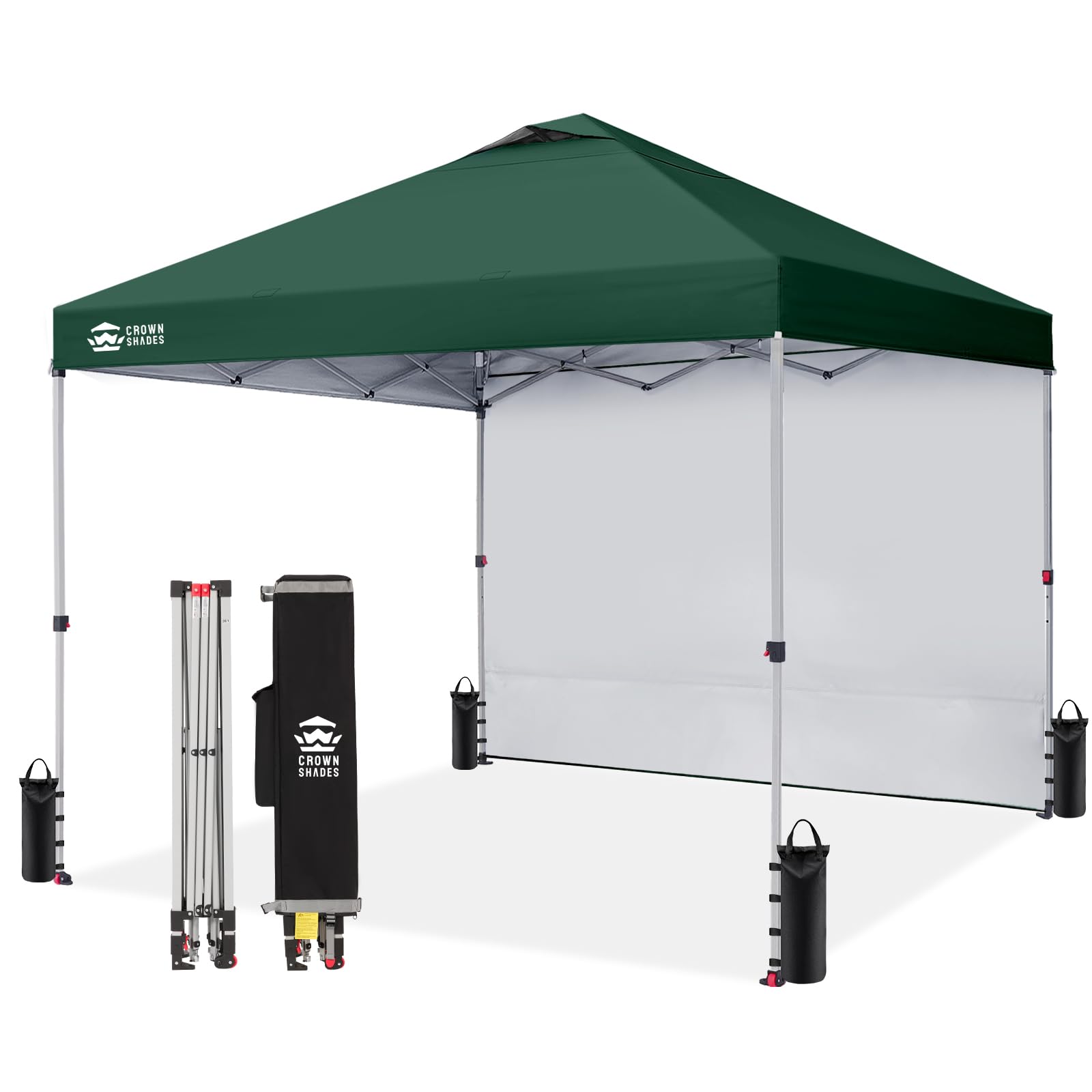 Pop-Up Canopy Tent with Sidewall – One-Push Outdoor Sun Shade for Events, Camping & Gatherings