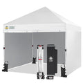 10 × 10 FT Commercial Pop-Up Canopy Tent – Instant Center-Lock Shelter with 4 Sidewalls