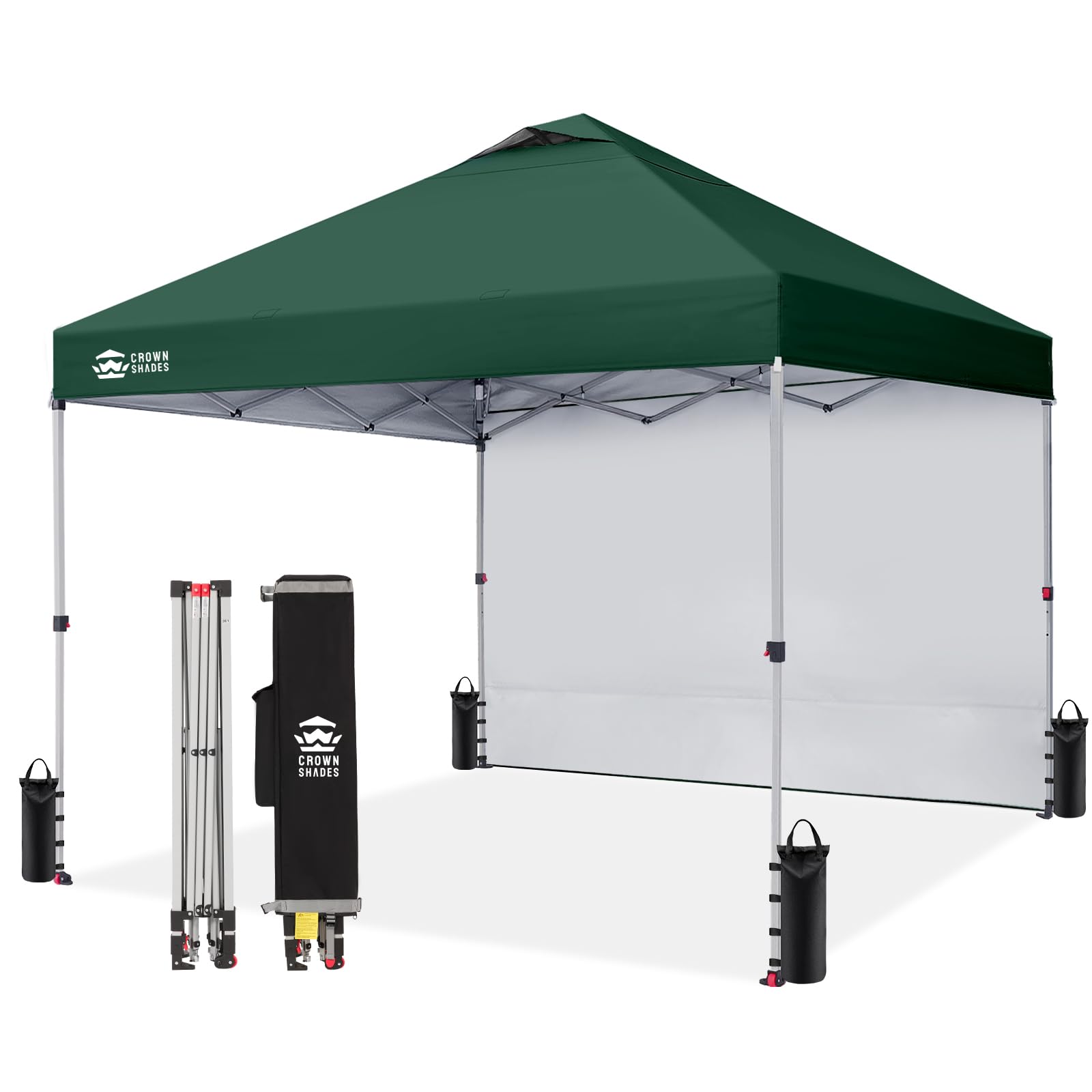 Pop-Up Canopy Tent with Sidewall – One-Push Outdoor Sun Shade for Events, Camping & Gatherings