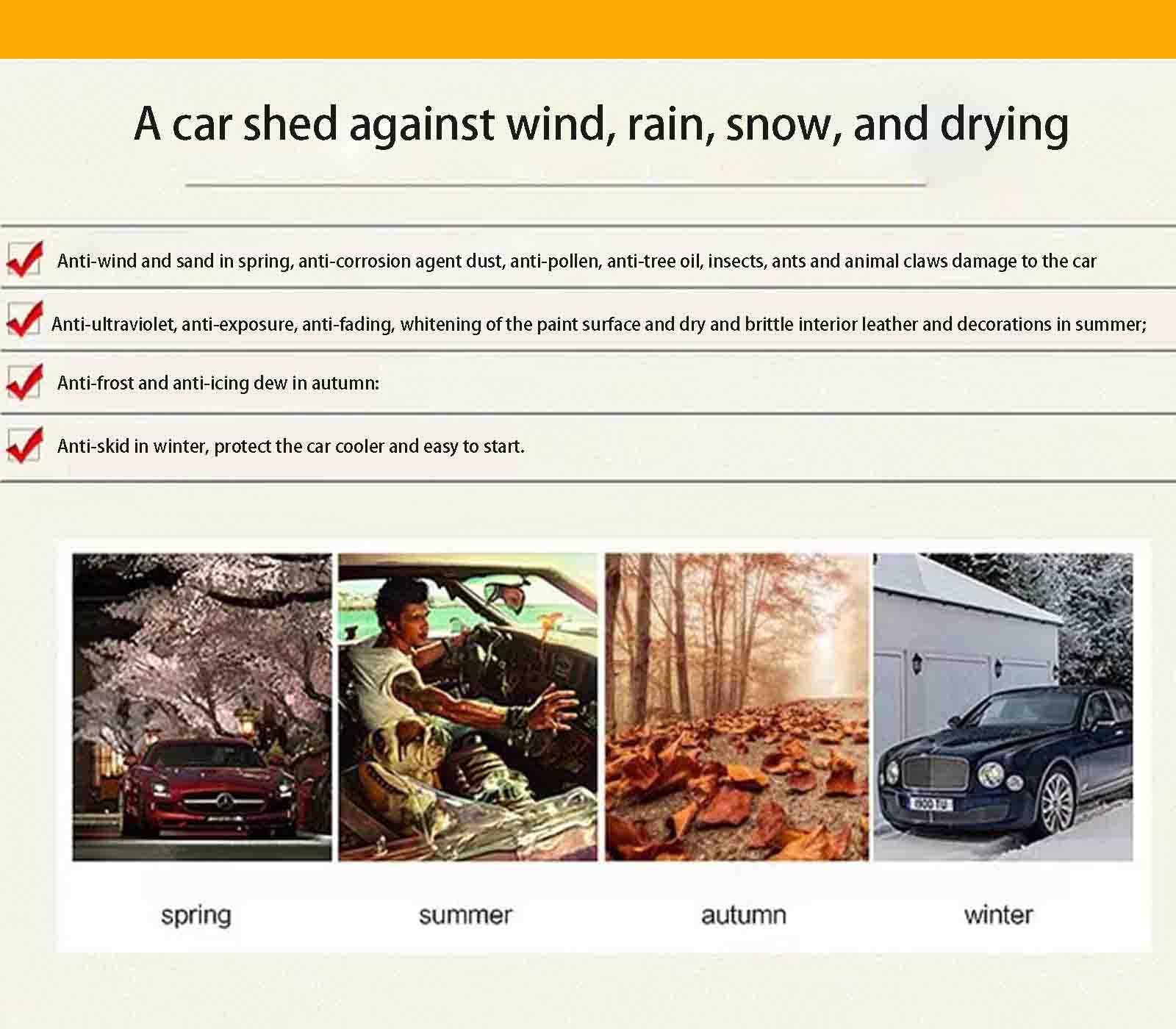 Semi-Automatic Motorcycle Shelter – Stainless Steel Outdoor Storage Tent Garage