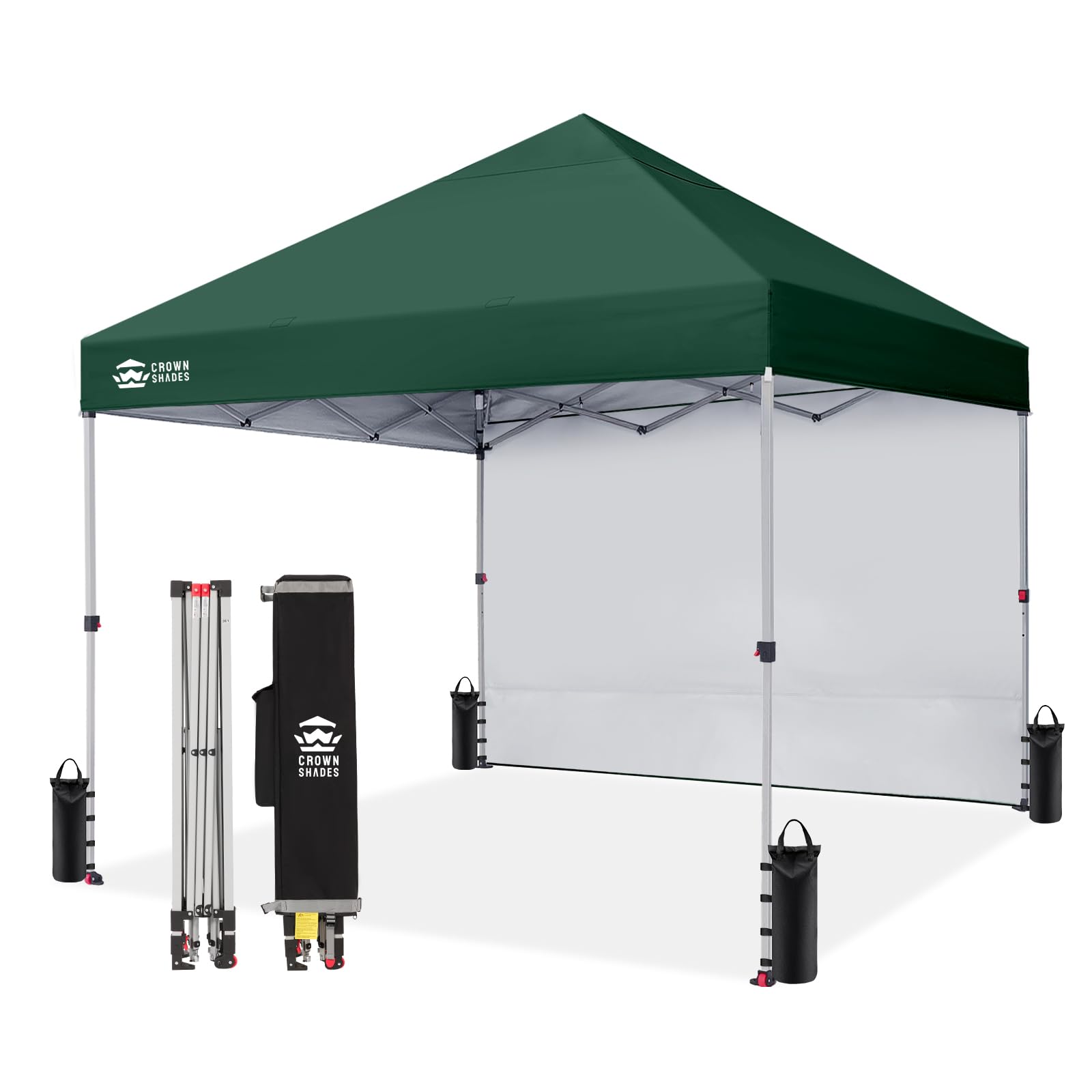 Pop-Up Canopy Tent with Sidewall – One-Push Outdoor Sun Shade for Events, Camping & Gatherings