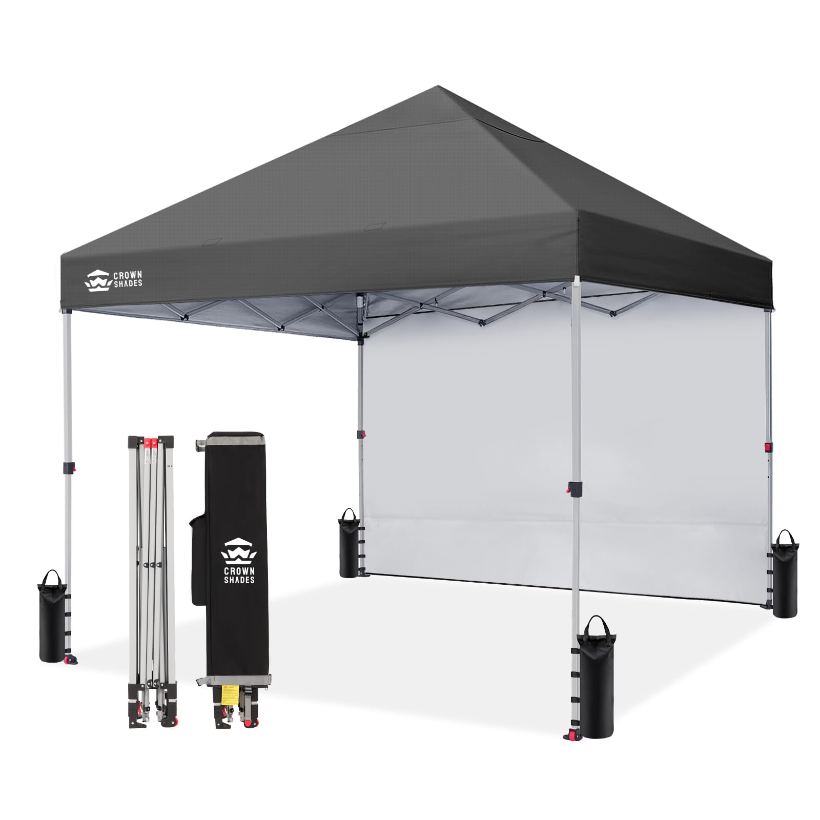 Pop-Up Canopy Tent with Sidewall – One-Push Outdoor Sun Shade for Events, Camping & Gatherings