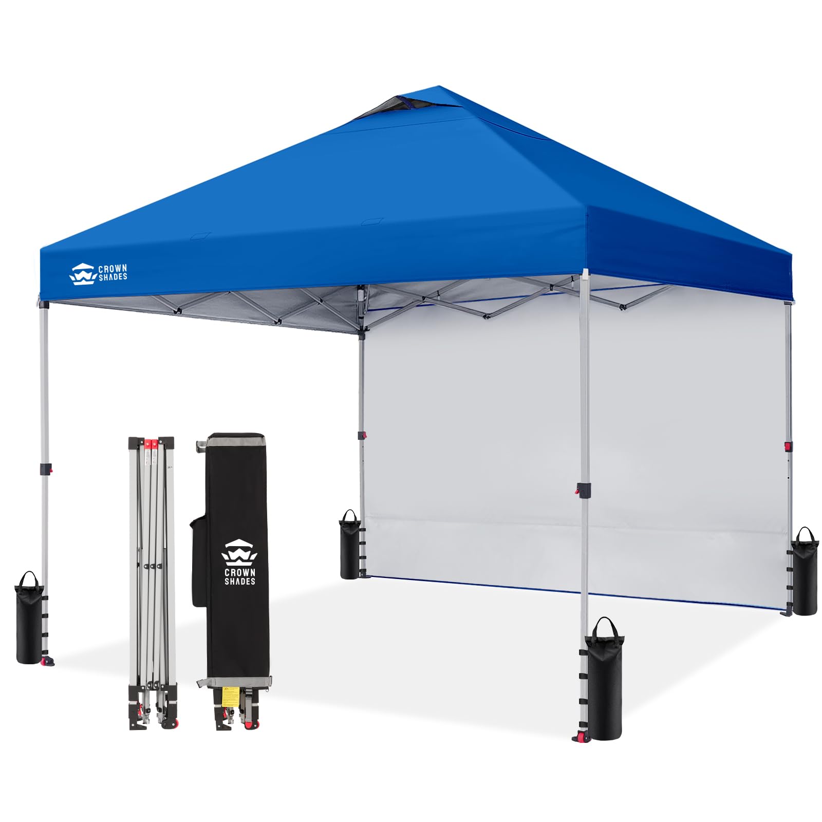 Pop-Up Canopy Tent with Sidewall – One-Push Outdoor Sun Shade for Events, Camping & Gatherings