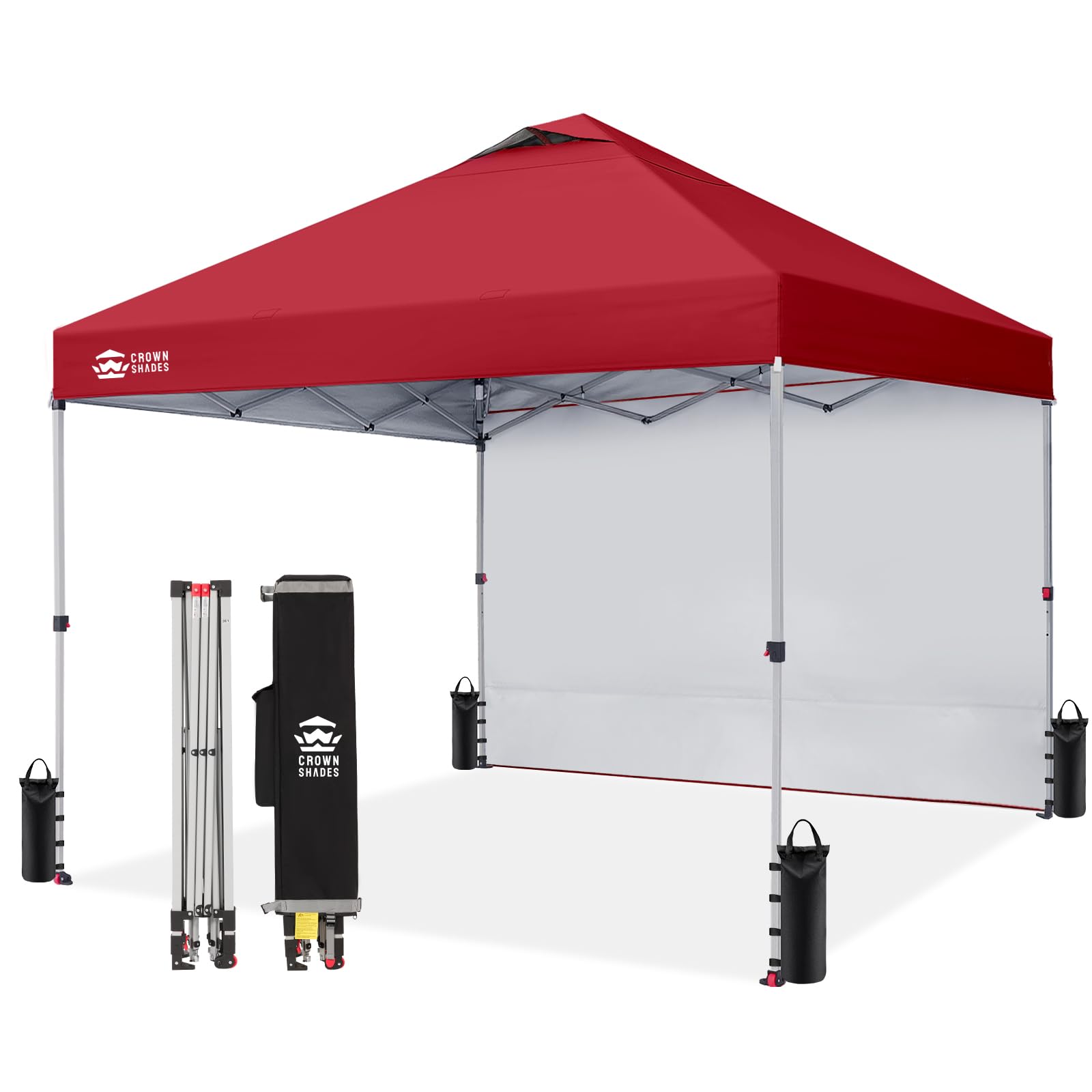 Pop-Up Canopy Tent with Sidewall – One-Push Outdoor Sun Shade for Events, Camping & Gatherings