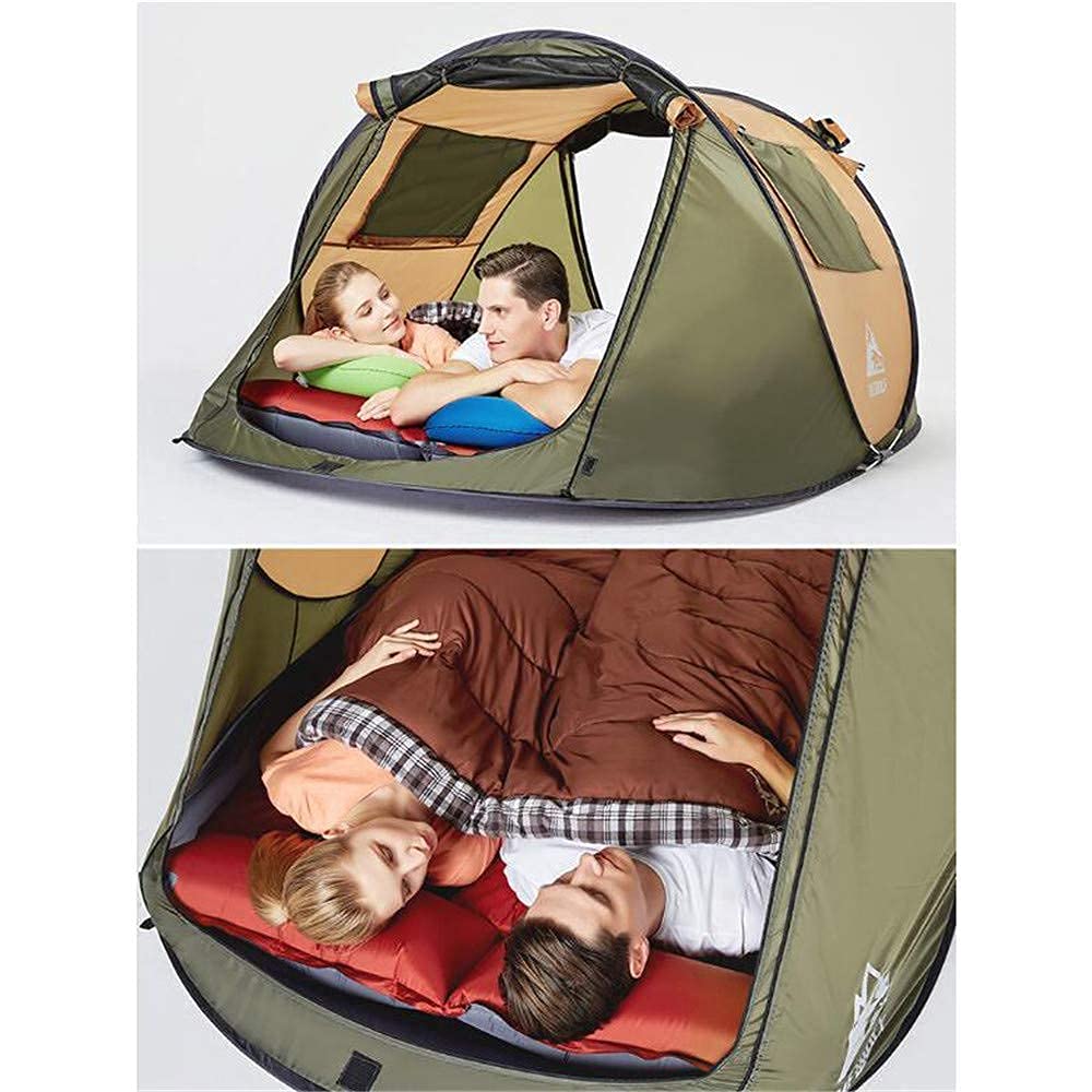 1-Second Pop-Up Camping Tent – Waterproof Sun Shelter for Hiking & Beach Use