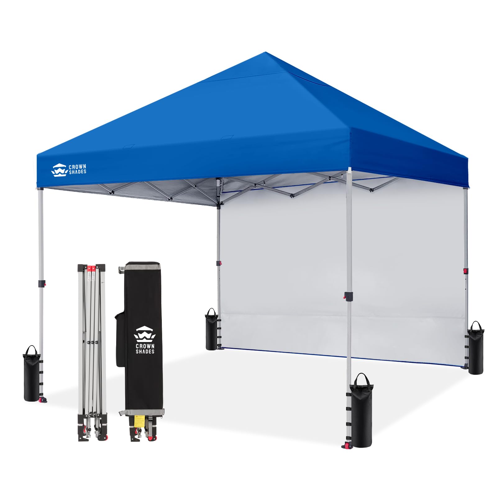 Pop-Up Canopy Tent with Sidewall – One-Push Outdoor Sun Shade for Events, Camping & Gatherings