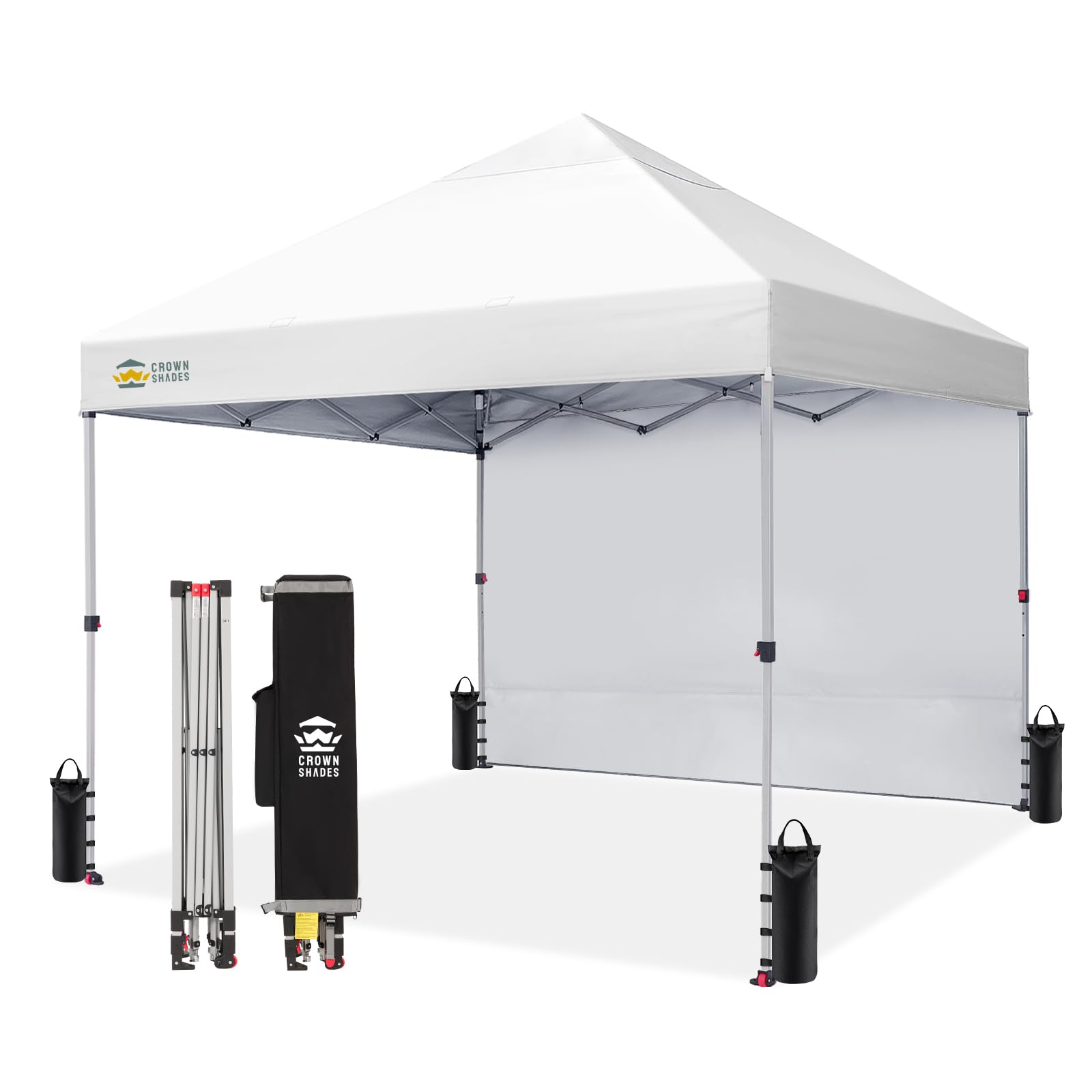 Pop-Up Canopy Tent with Sidewall – One-Push Outdoor Sun Shade for Events, Camping & Gatherings
