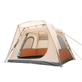 5–8 Person Beach Tent with Privacy Changing Room – Double-Layer Family Shelter