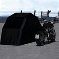 Portable Motorcycle Storage Shelter – Waterproof Foldable Garage Tent with Lock for All-Weather Protection