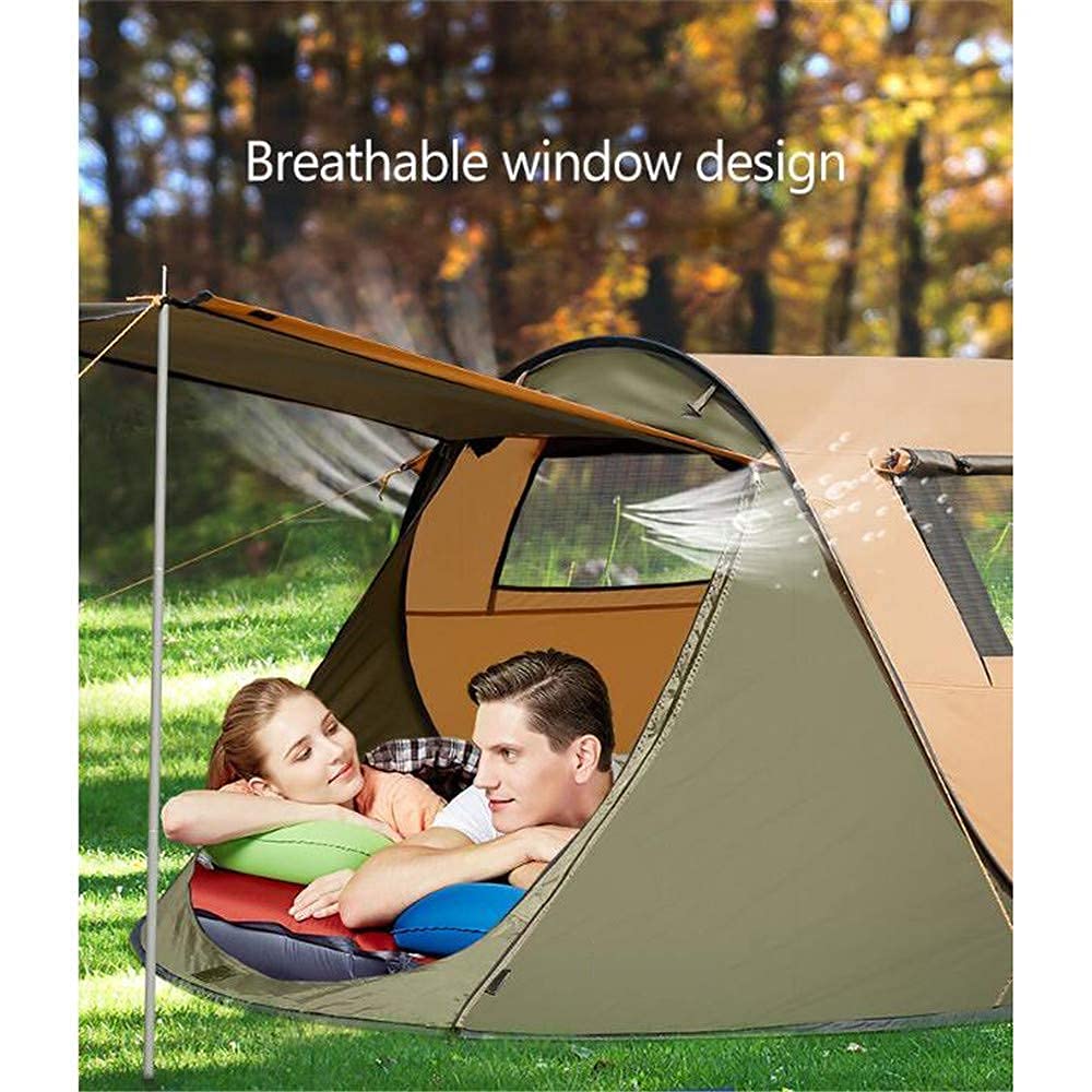 1-Second Pop-Up Camping Tent – Waterproof Sun Shelter for Hiking & Beach Use