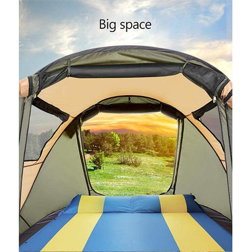 1-Second Pop-Up Camping Tent – Waterproof Sun Shelter for Hiking & Beach Use