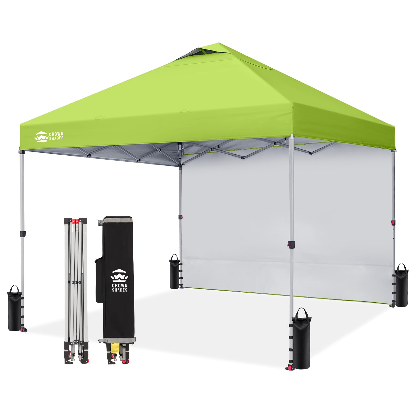 Pop-Up Canopy Tent with Sidewall – One-Push Outdoor Sun Shade for Events, Camping & Gatherings