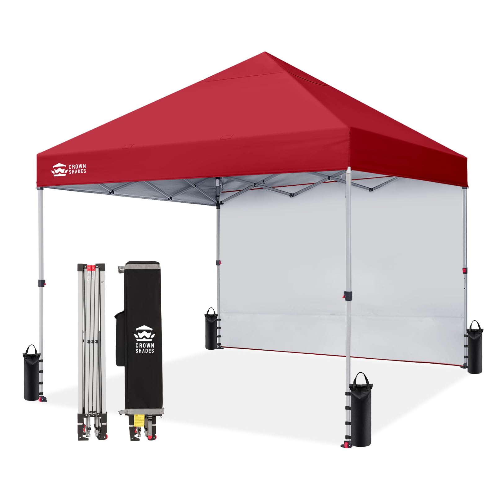 Pop-Up Canopy Tent with Sidewall – One-Push Outdoor Sun Shade for Events, Camping & Gatherings