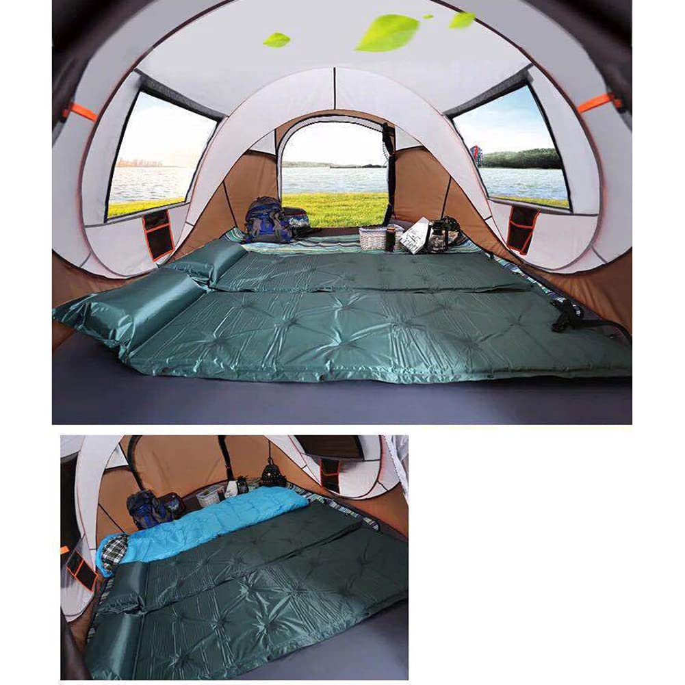 Instant Family Camping Tent – 2-Second Pop-Up Shelter with Dual Doors & Mesh Windows (3–8 Person)