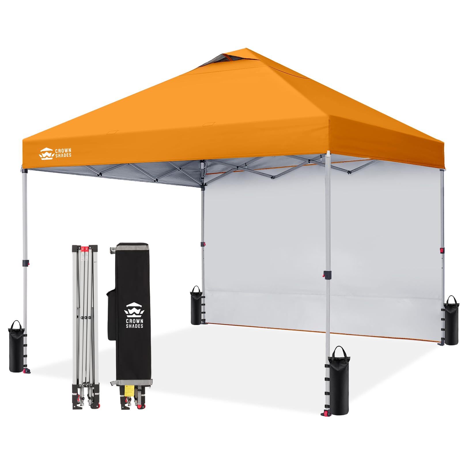 Pop-Up Canopy Tent with Sidewall – One-Push Outdoor Sun Shade for Events, Camping & Gatherings
