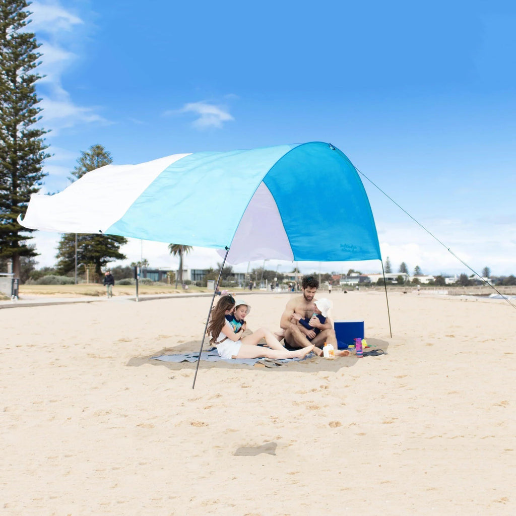 Pop-Up Beach Tent Canopy – Portable UPF 50+ Sun Shelter for Fishing, Hiking & Camping