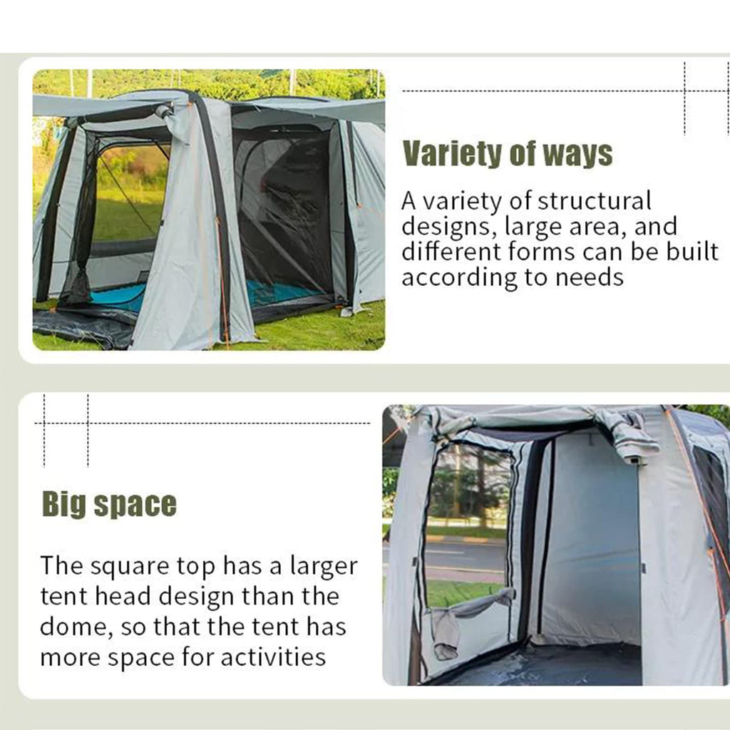 SUV Tailgate Tent – Family Camping Shelter with Spacious Headroom for Outdoor Travel & Camping