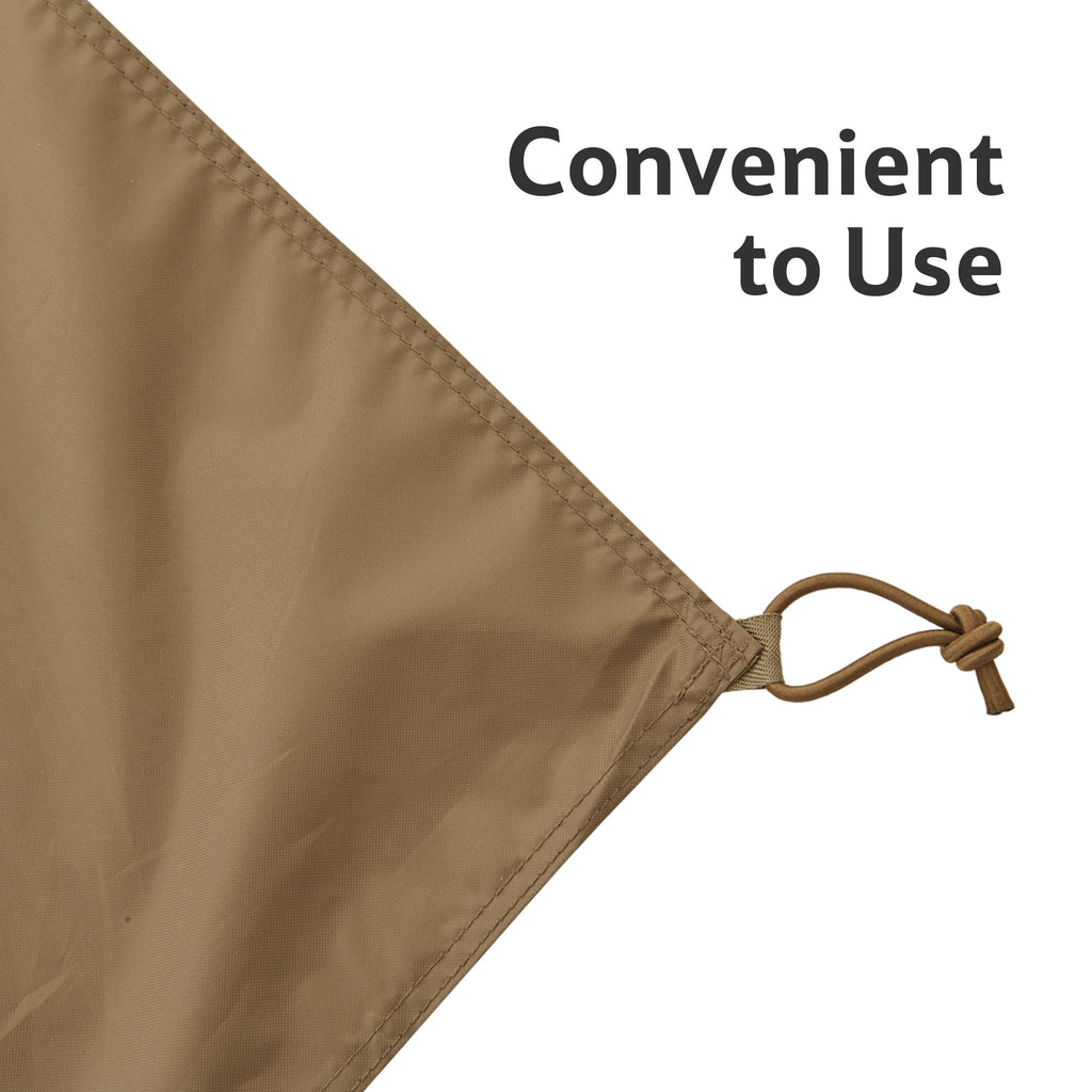 Waterproof Tent Footprint – PU3000 Wear-Resistant Groundsheet Floor Mat for Camping Shelters