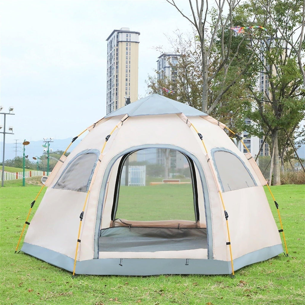 1–4 Person Pop-Up Camping Tent – Waterproof Portable Dome Shelter for Hiking & Travel