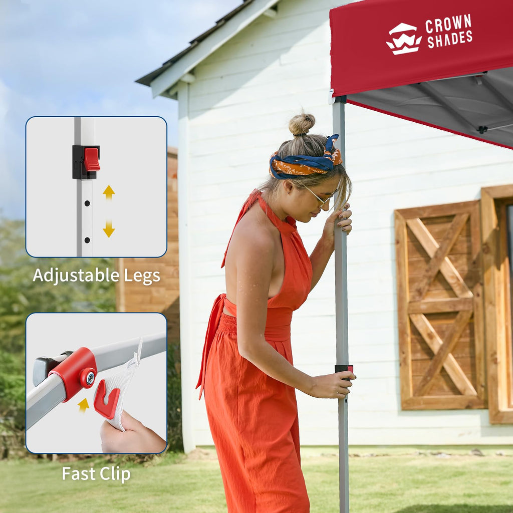Pop-Up Canopy Tent with Sidewall – One-Push Outdoor Sun Shade for Events, Camping & Gatherings