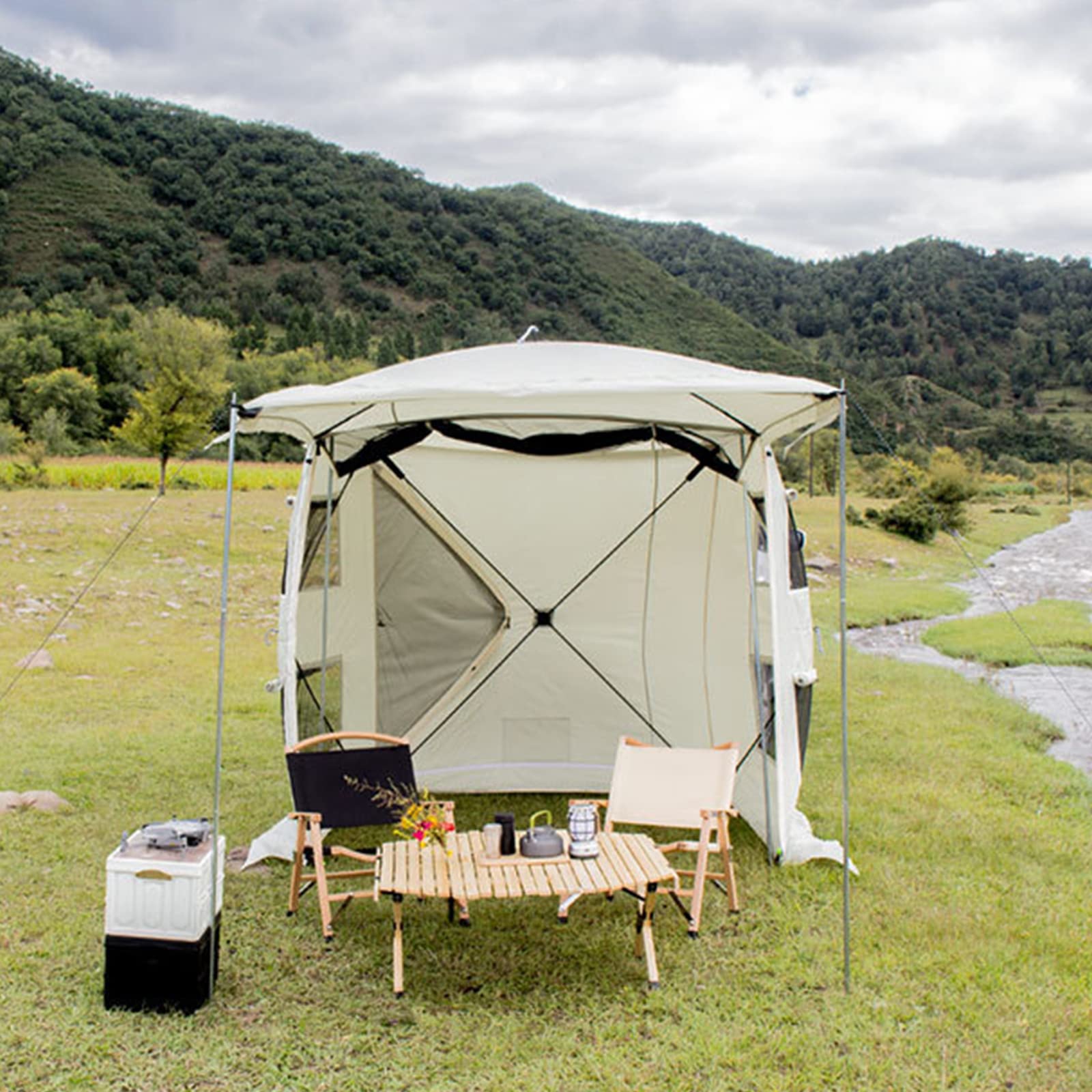 SUV Tailgate Awning Tent – Pop-Up Rear Hatch Shelter for Camping & Travel
