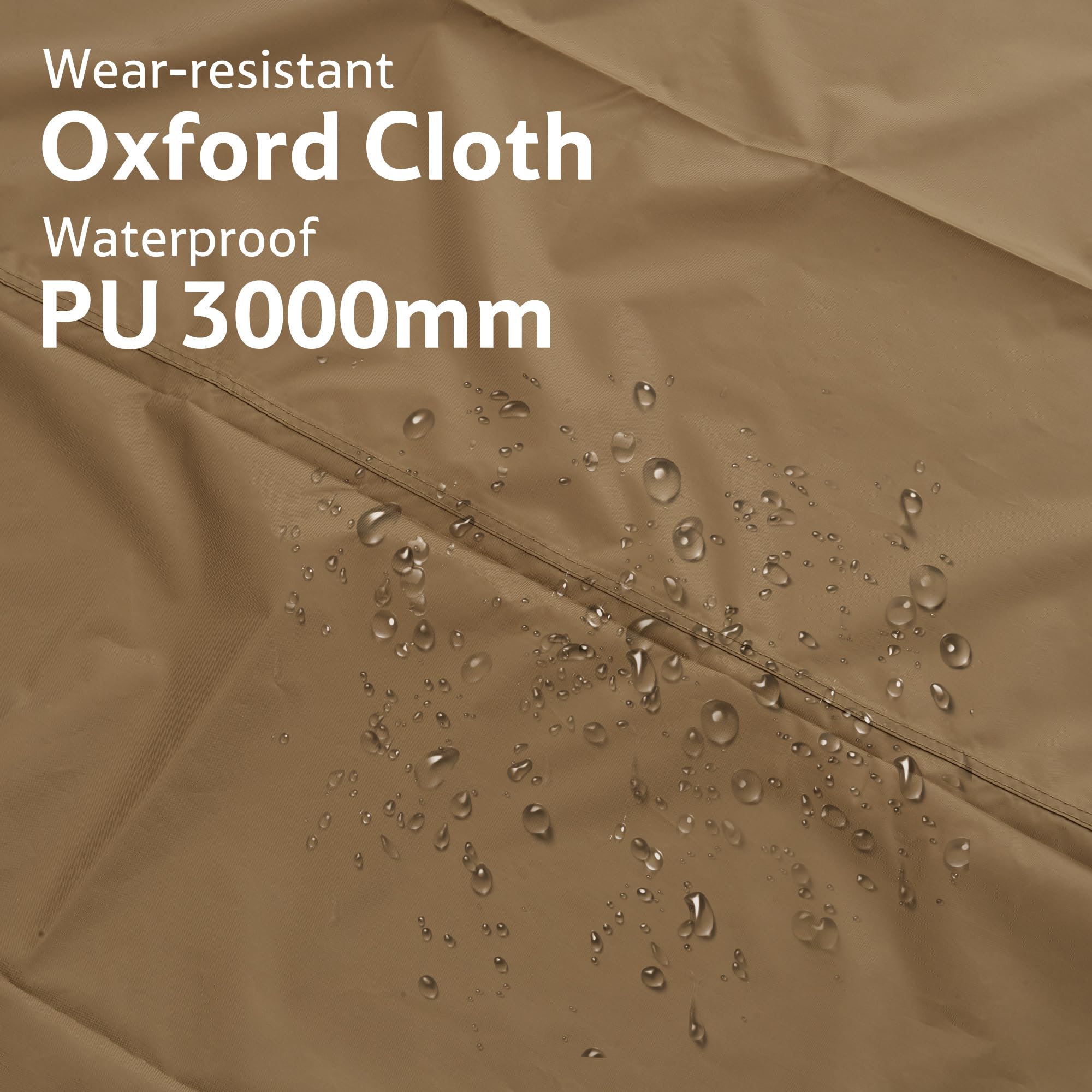 Waterproof Tent Footprint – PU3000 Wear-Resistant Groundsheet Floor Mat for Camping Shelters