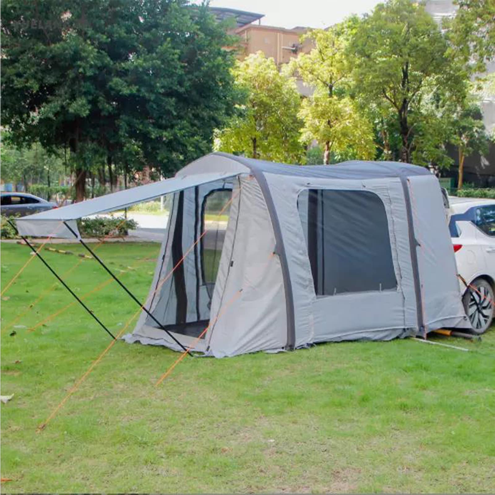 SUV Tailgate Tent – Family Camping Shelter with Spacious Headroom for Outdoor Travel & Camping