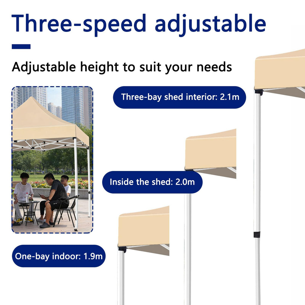 Straight Leg Pop-Up Canopy Tent – Instant Folding Outdoor Shelter with Easy Setup