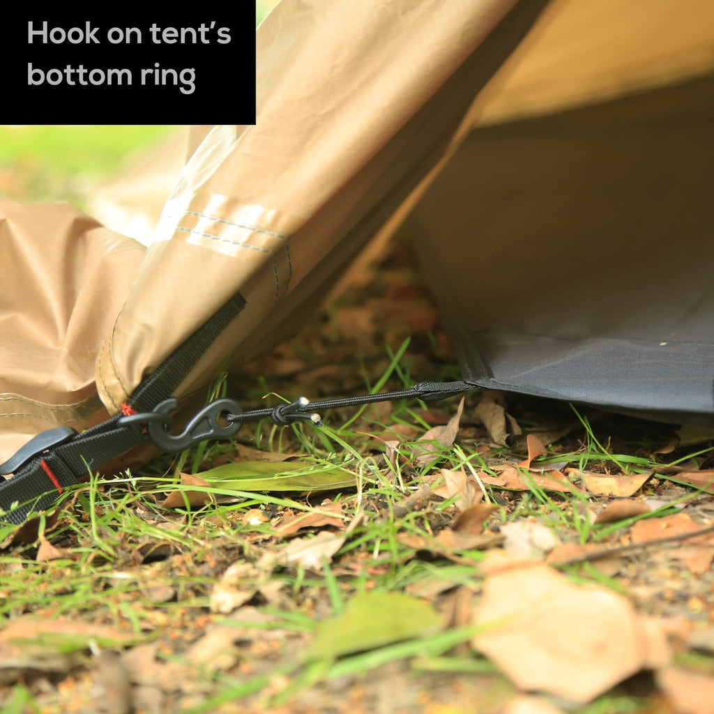 Waterproof Tent Footprint – Ground Sheet Mat for Tipi Hot Tent T3 XL Camping Shelter
