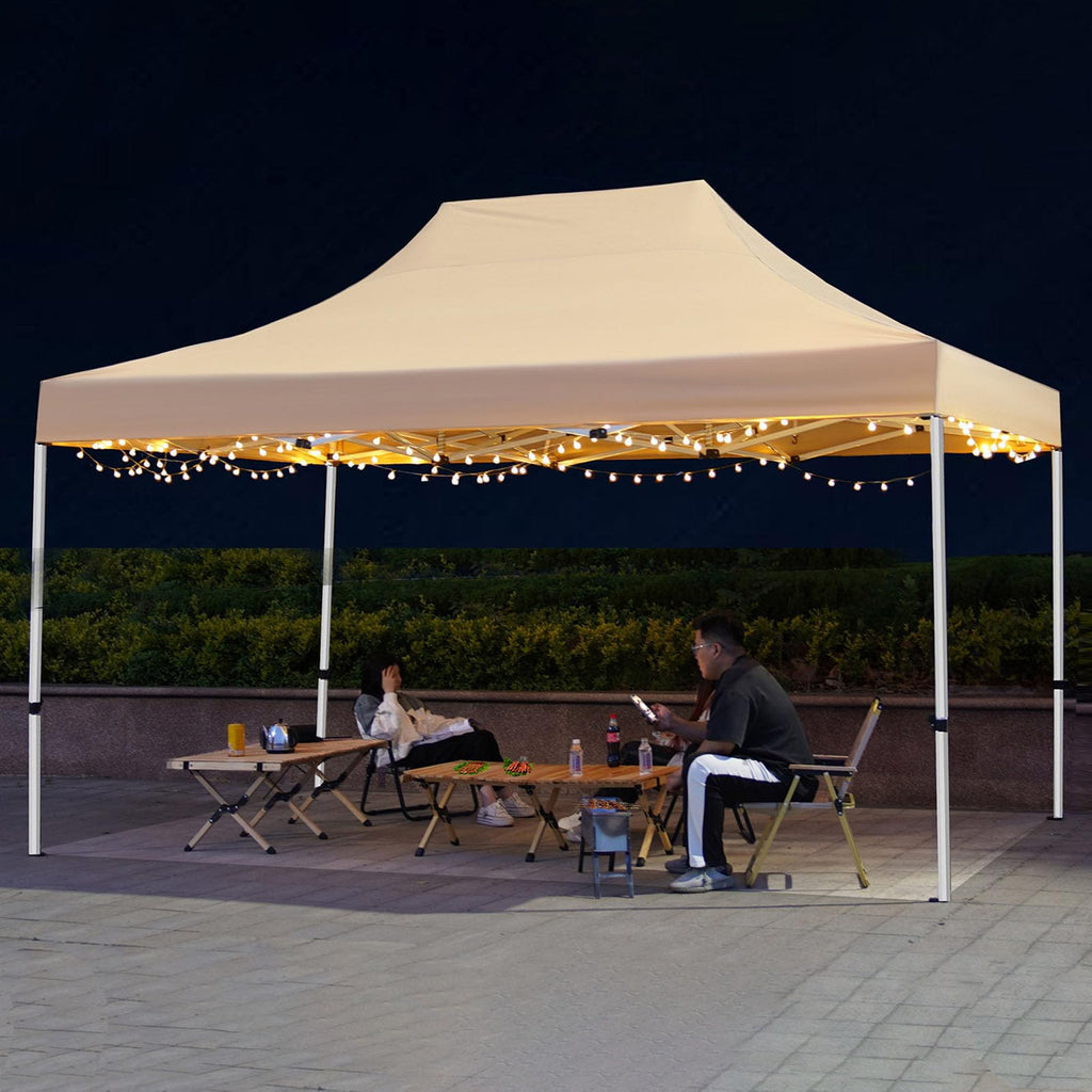 Straight Leg Pop-Up Canopy Tent – Instant Folding Outdoor Shelter with Easy Setup