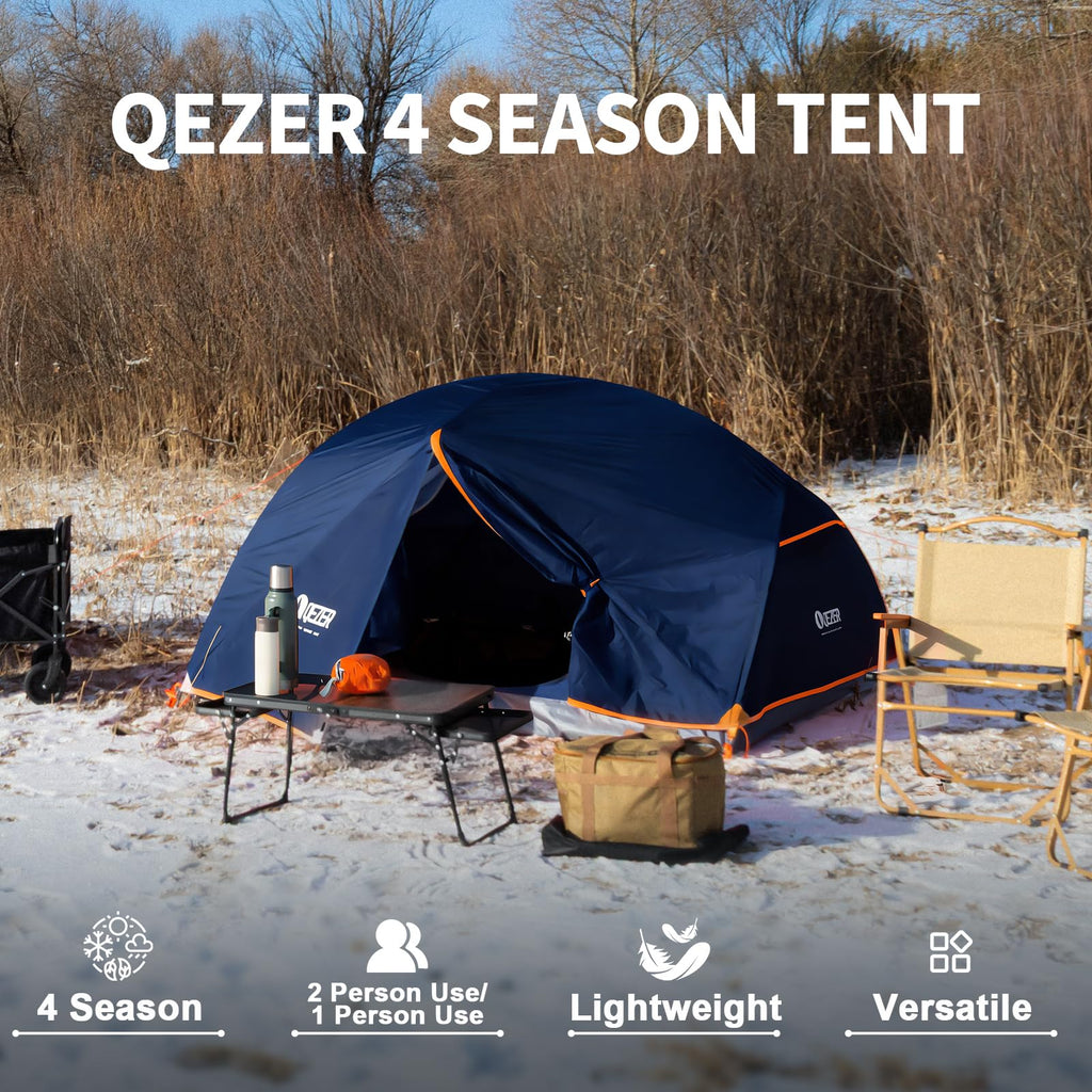 1–2 Person Camping Tent – Windproof Portable Shelter for Hiking, Backpacking & Travel