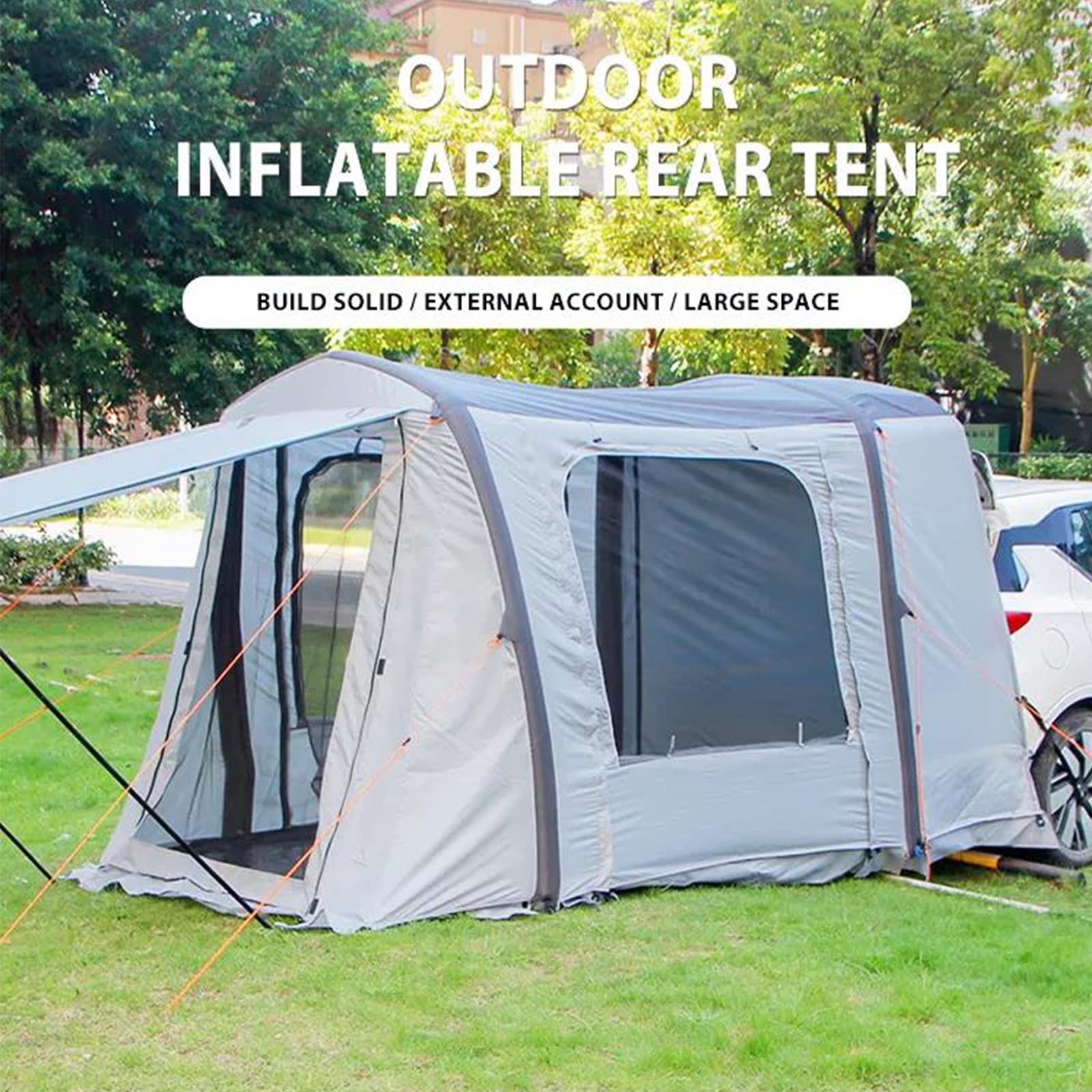 SUV Tailgate Tent – Family Camping Shelter with Spacious Headroom for Outdoor Travel & Camping